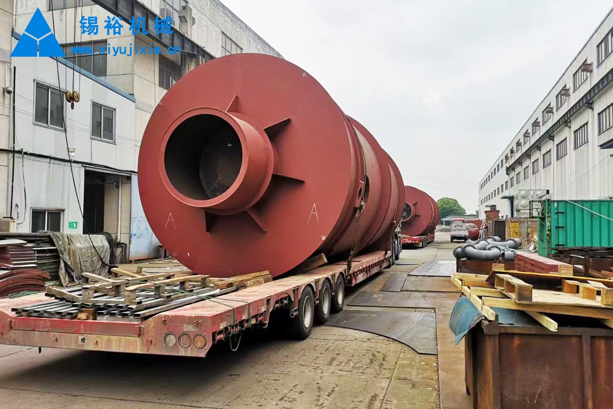 二套600T石灰窯中段發(fā)貨